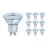 Confezione Multipack 10x Ledvance Performance Faretti LED Riflettore GU10 PAR16 4.3W 350lm 36D - 830 Luce Calda | Sostitutiva 50W