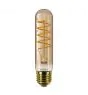 Philips MASTER Value LEDbulb E27 Tubular Filamento Oro 4W 250lm – 818 Bianco Molto Caldo | Miglior resa cromatica - Sostitutiva 25W