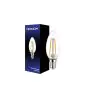 Noxion Lucent LED E14 Candela Filamento Chiara 2.5W 250lm - 827 Bianco Molto Caldo | Dimmerabile - Sostitutiva 25W